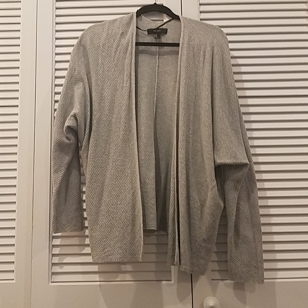 Open front sweater